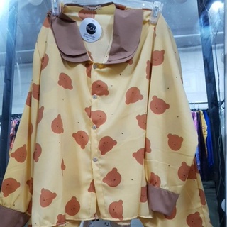 Set đồ bộ hình con gấu cute