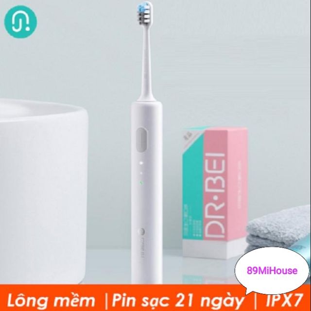 Bàn chải điện Xiaomi DR-BEI Sonic BET-C01 - Bàn Chải Đánh Răng Xiaomi Doctor.