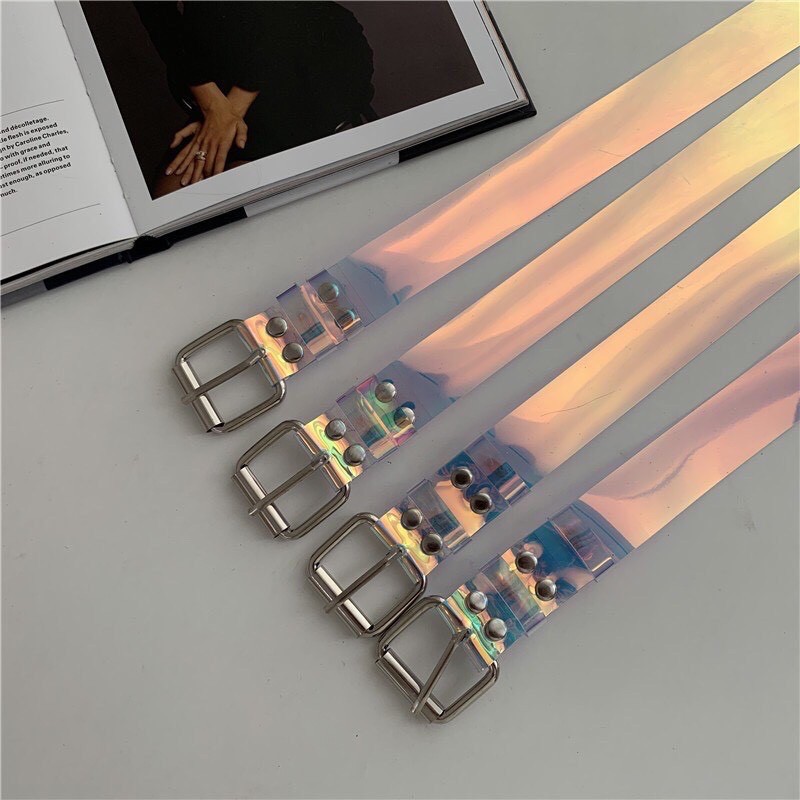 THẮT LƯNG HOLOGRAM - Nịt phản quang 7 màu