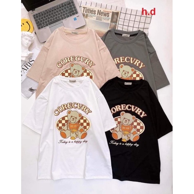 Áo phông gấu core HD12