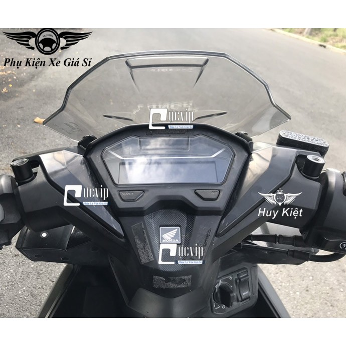 [Sale Khủng] - 3843 Mão Chắn Gió Vario 2018 - 2021 Trong Suốt