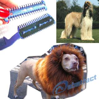 Lược Chải Lông Thú Cưng Bằng Thép Không Gỉ Tiện Dụng