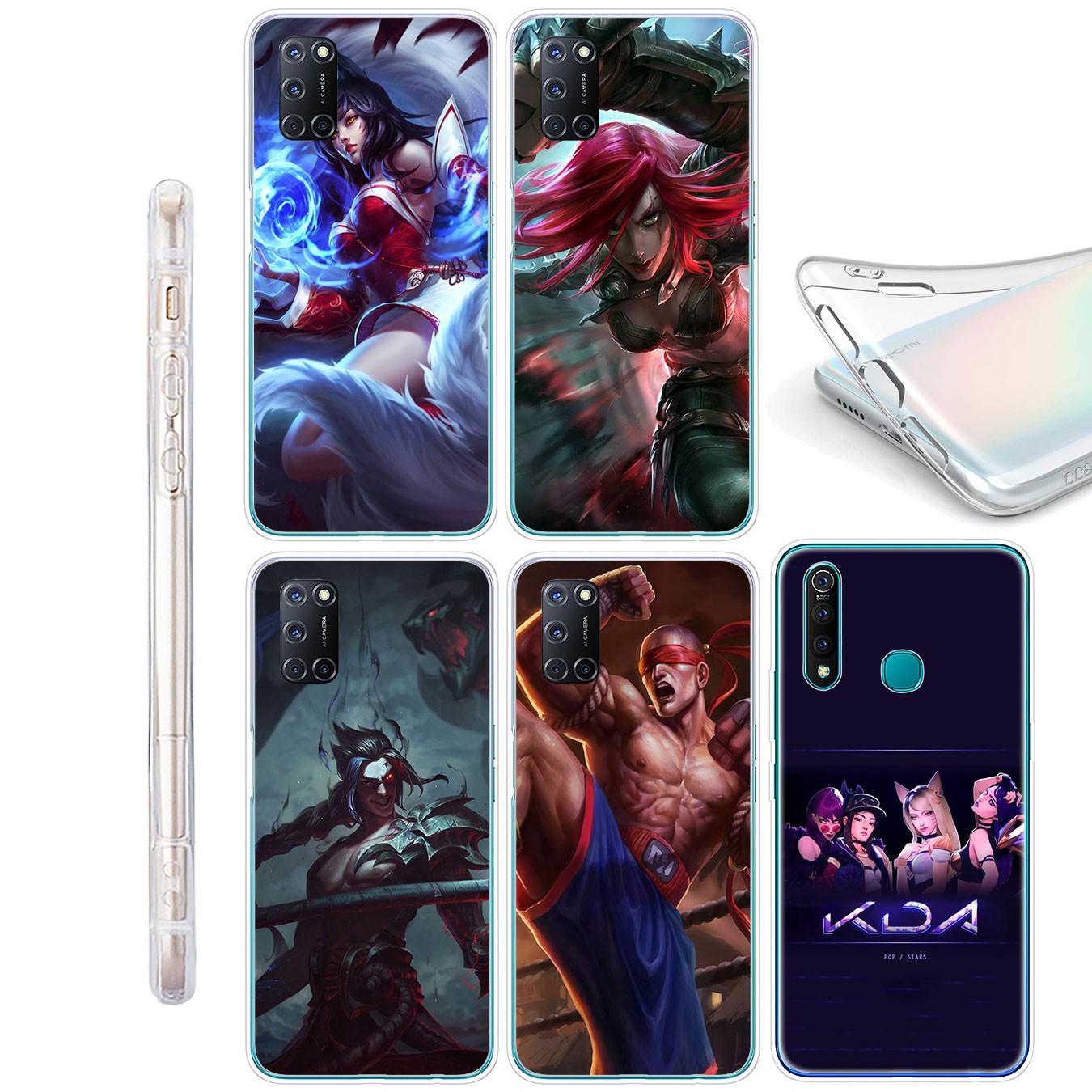 Ốp Lưng Silicone Mềm In Hình Liên Minh Huyền Thoại Cho Samsung Galaxy Note 10 Lite 9 8 + S8 Plus S7 Edge A51 A71