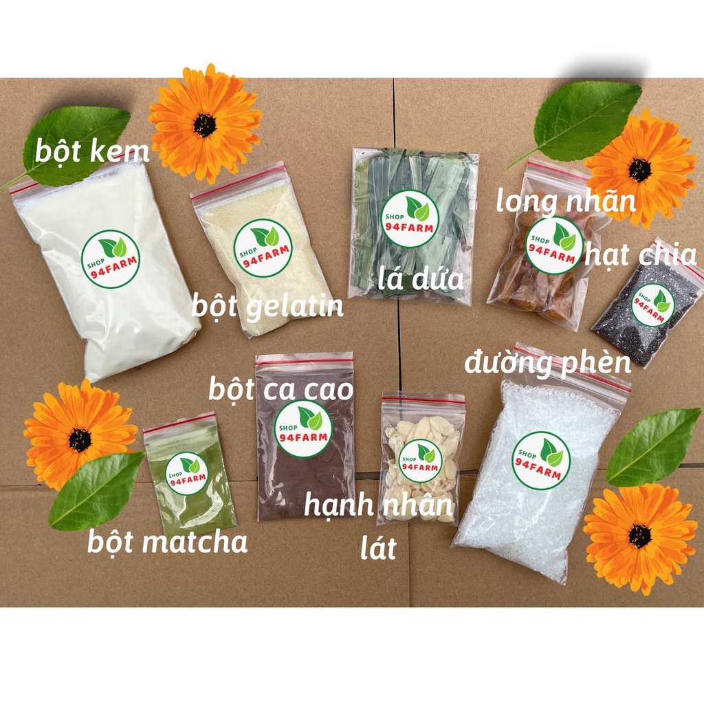 Set Chè khúc bạch Nấu 7-10 chén 94Farm