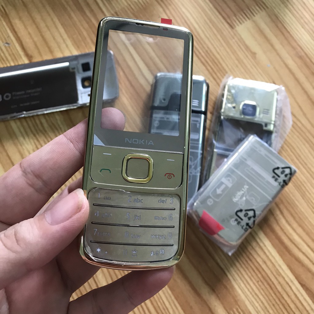 Vỏ Nokia 6700 gold zin loại 1