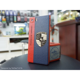 Miếng dán da skin BlackBerry Keyone 2 sọc - Porsche Design - D06,17