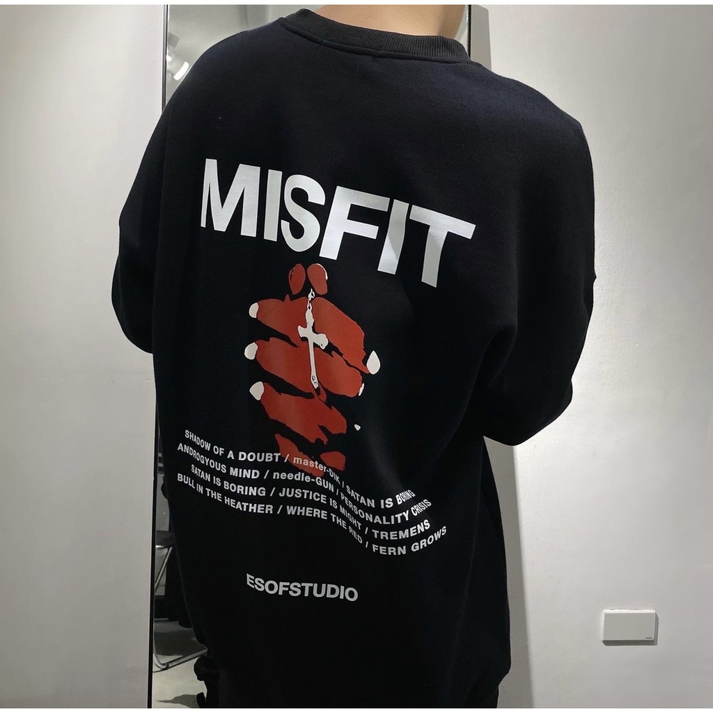 Misfit Rock Hard Sweater (Áo nỉ bông cotton)