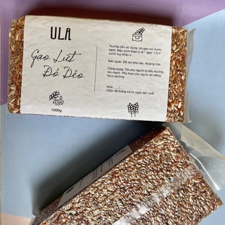 Gạo lứt đỏ dẻo Điện Biên (khác gạo lứt huyết rồng)