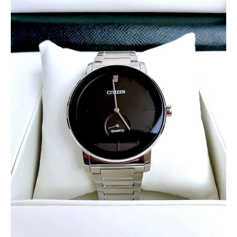 Đồng hồ đôi Citizen BE9180-52E Nam & EQ9060-53E Nữ - Máy Quartz Pin