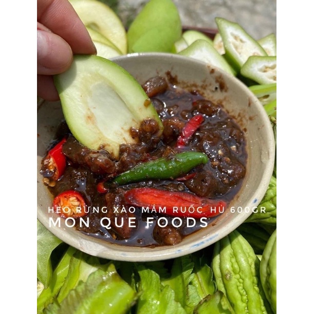 Heo Rừng xào mắm Ruốc