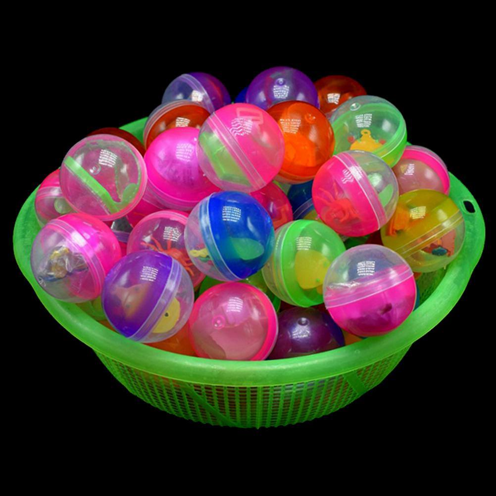 NewdJr 10pcs 45mm plastic balls capsules toys with different small toys vending machine Super