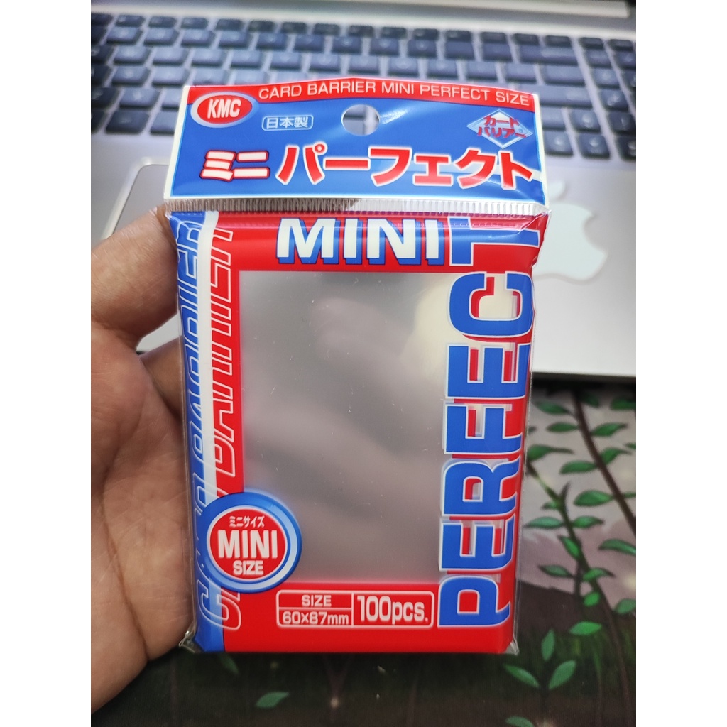 1 túi bọc bài Fit Yugioh Sleeve KMC MINI PERFECT SIZE Standard size 60x87mm