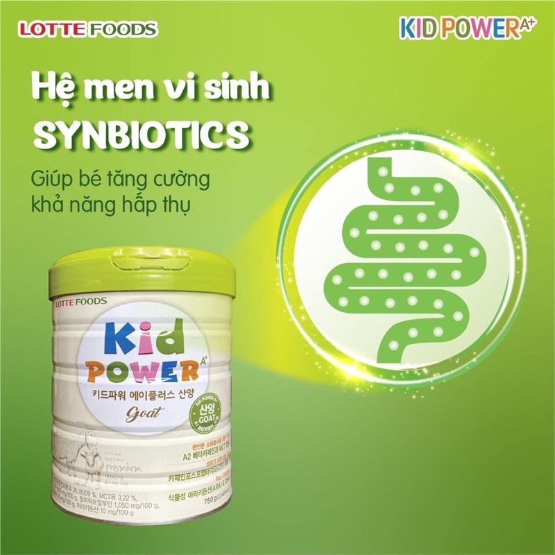 Sữa Kid Power A+ 750g nội địa Hàn