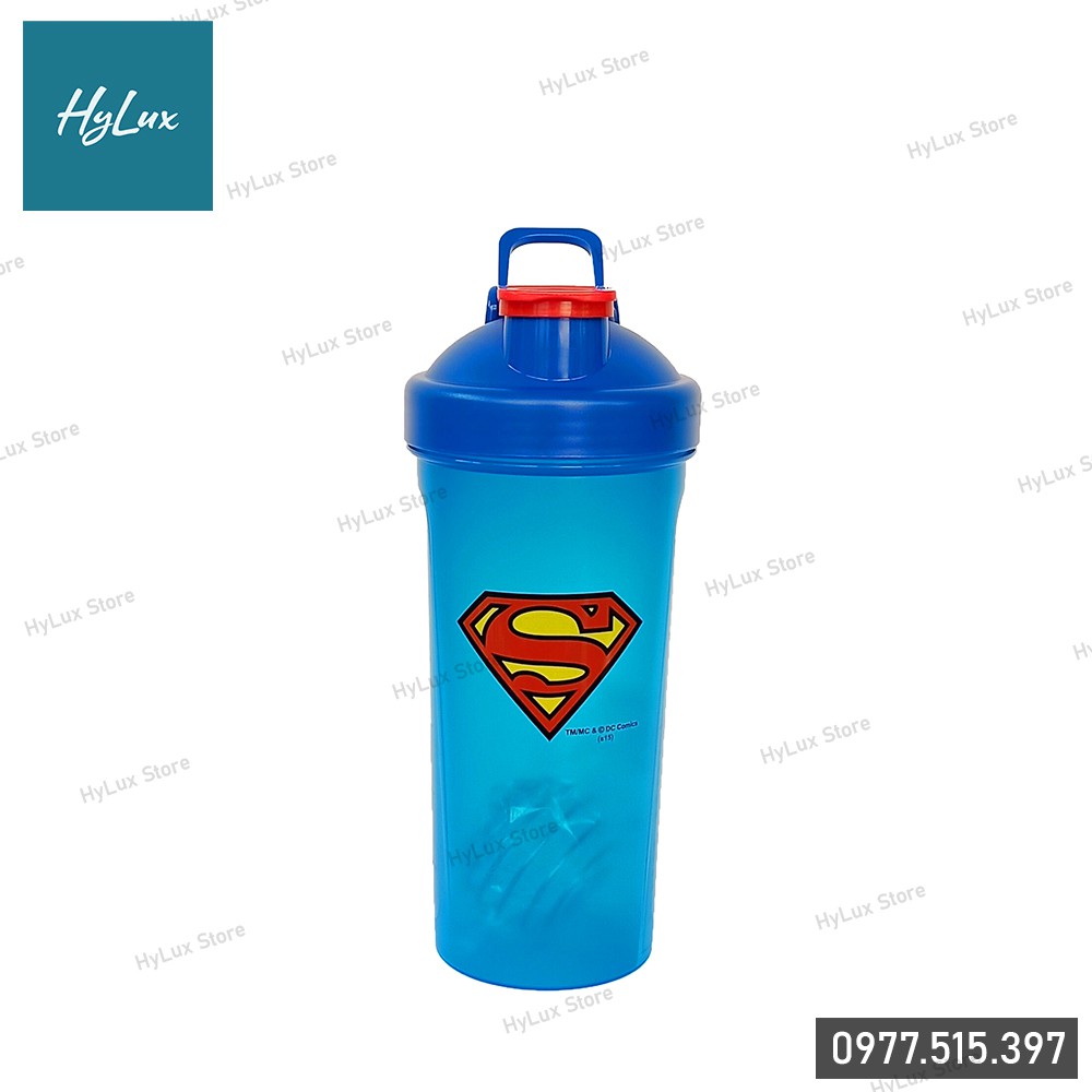 Bình lắc Whey Marvel – Bình nước thể thao tập gym shaker 650ml