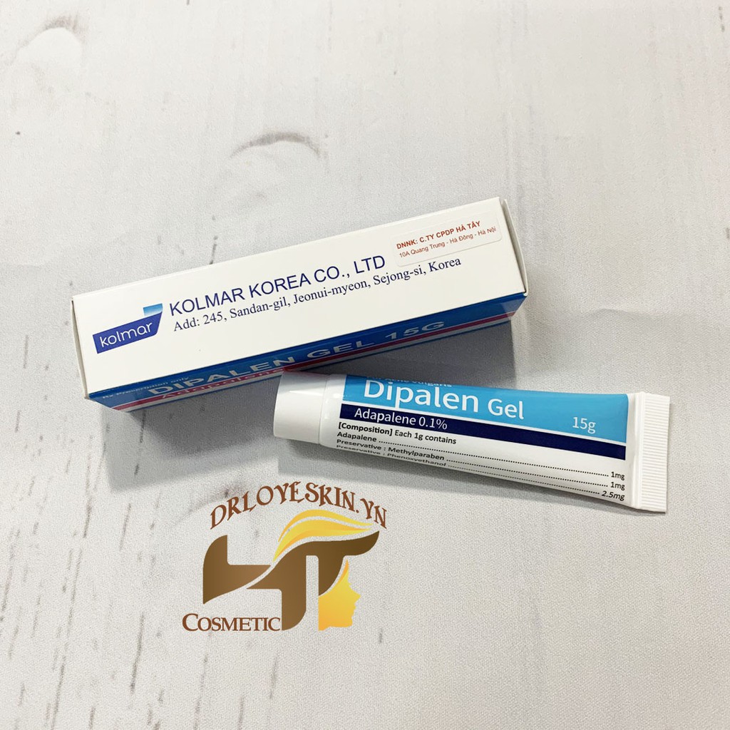 Gel thoa mụn DIPALEN (Adapalen) gel tube 15g | BigBuy360 - bigbuy360.vn