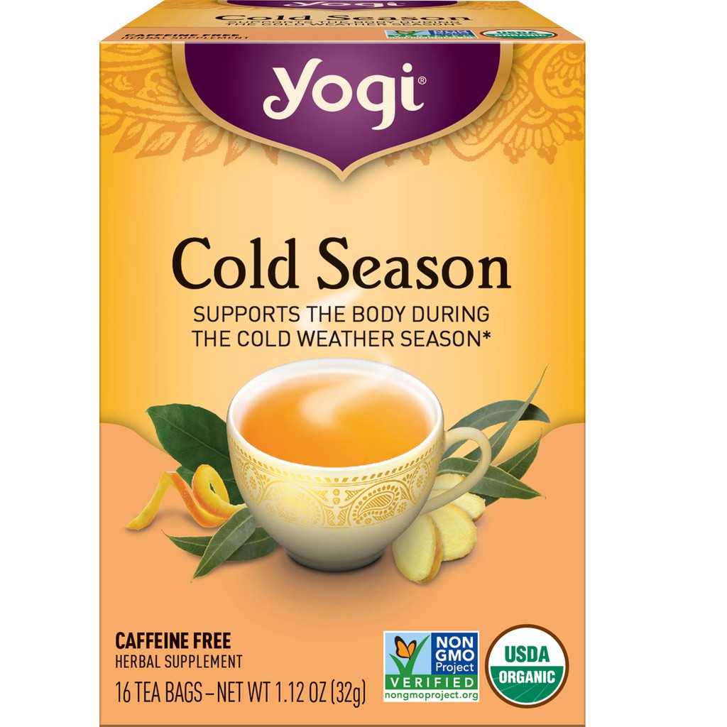 [Yogi] Trà Hữu Cơ Hỗ Trợ Cơ Thể Trong Mùa Thời Tiết Lạnh Giá - Yogi Tea Cold Season