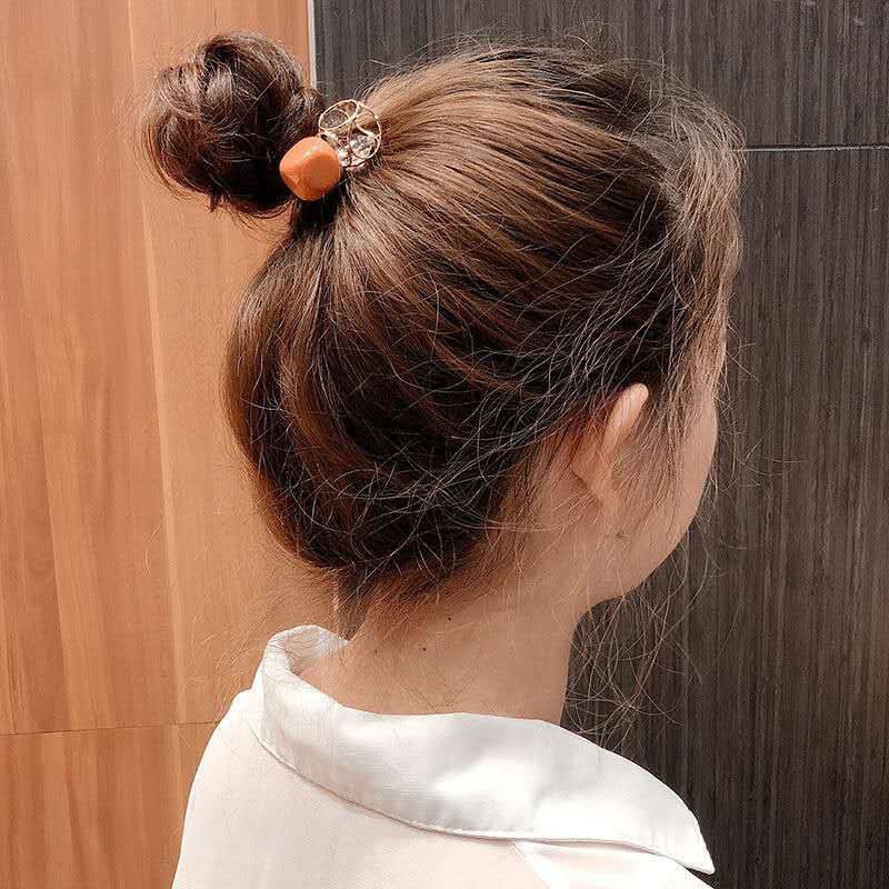 Dây Buộc Tóc Đính Đá Phong Cách Hàn Quốc - Dây Cột Tóc Nữ