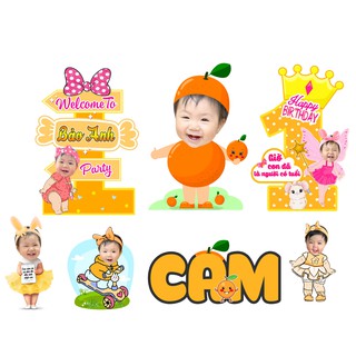 [COMBO_BÉ_GÁI]⚡️Flash Sale ⚡️SET Chibi thiết kế riêng _FREE Thiết kế theo chủ đề_Free Hashtag cầm tay