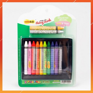 ⏩ sáp màu colokit jumbo cr-c034 - 12 màu