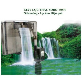 Máy Lọc Thác Nước Bể Cá SOBO WP-408H 6.8W , 680LH loại tốt, tiết kiệm điện