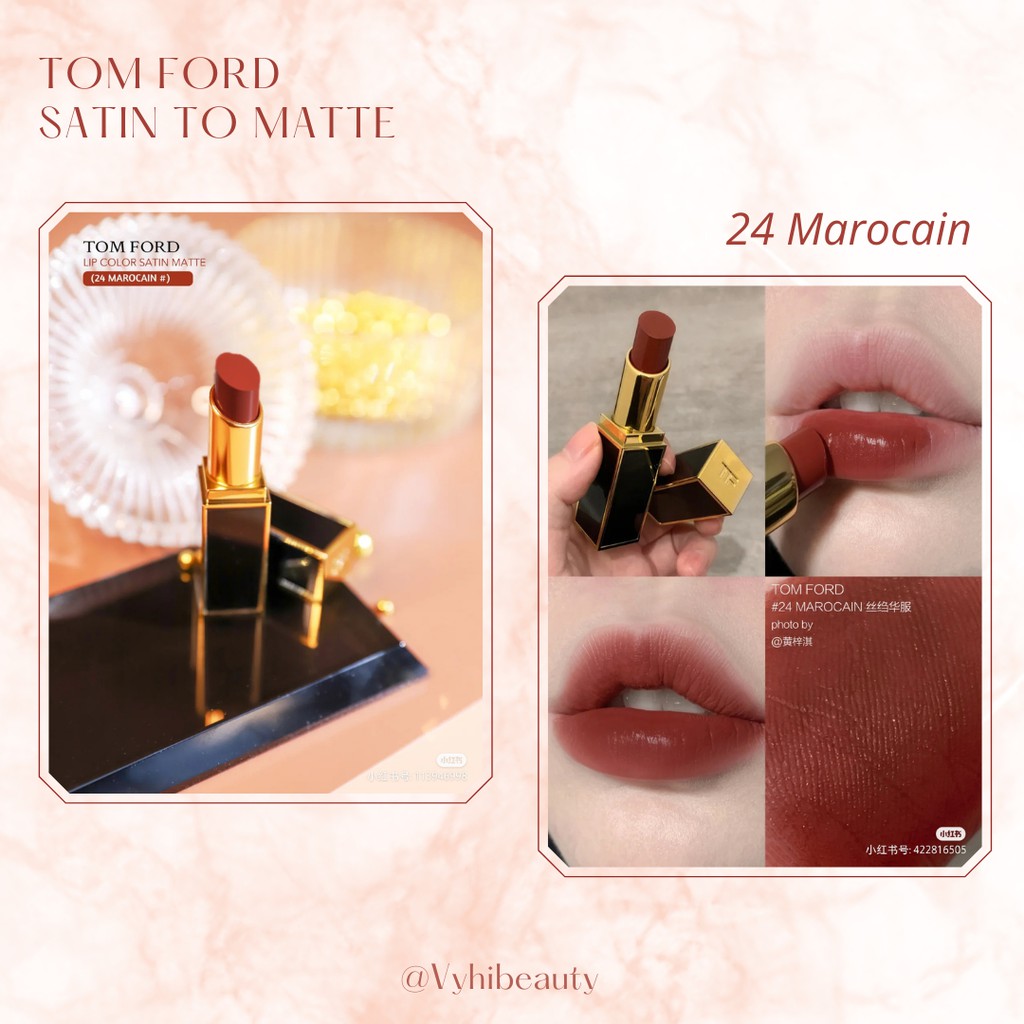 Son thỏi Tom Ford Satin to Matte full size