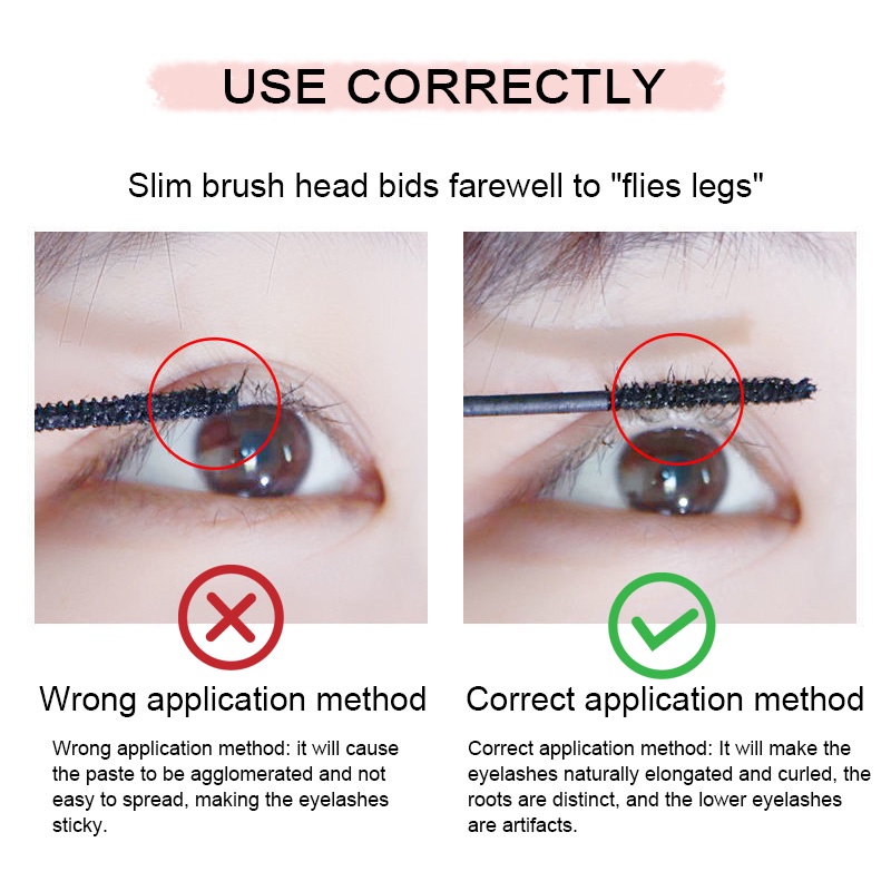 FEPO Mascara Chống Thấm Nước Lâu Trôi Không Dễ Phai Màu SUZUKI Cọ Chải Lông Mi Làm Đẹp Dành Cho Người Mới Bắt Đầu