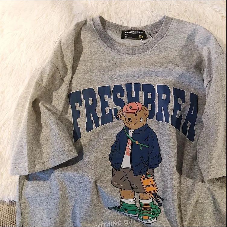 NRVP Áo Thun Nữ Cổ Tròn Ngắn Tay Thời Trang Mùa Hè Phong Cách Hàn Quốc 2022