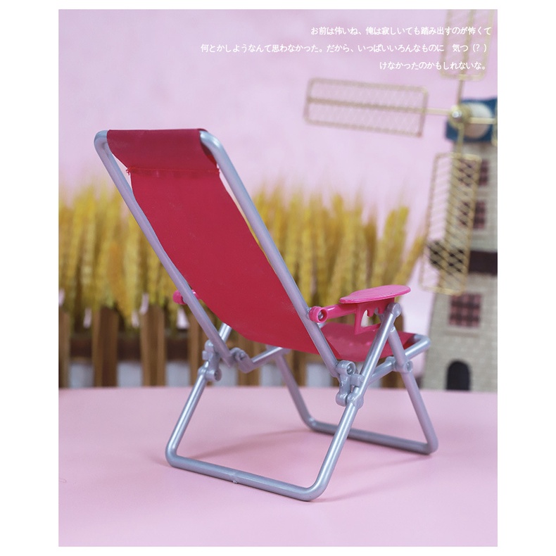Mô hình ghế ngồi 30cm cho nhà búp bê