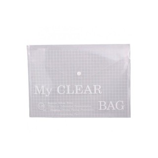 Bìa nút nhựa F4 My Clear bag
