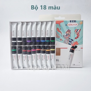 Set Gouache Miya dạng tuýp 12ml (Mới)