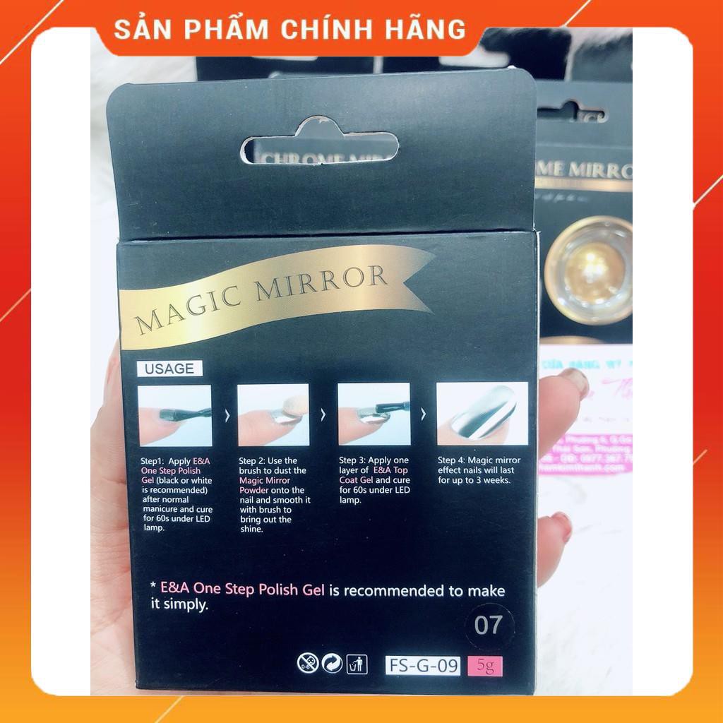 Bột tráng gương Nail Magic mirror