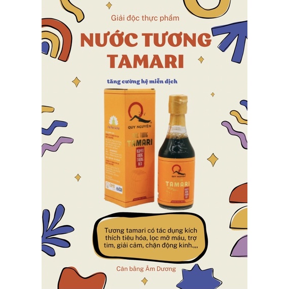 Nước tương Tamari Quy Nguyên 250ml