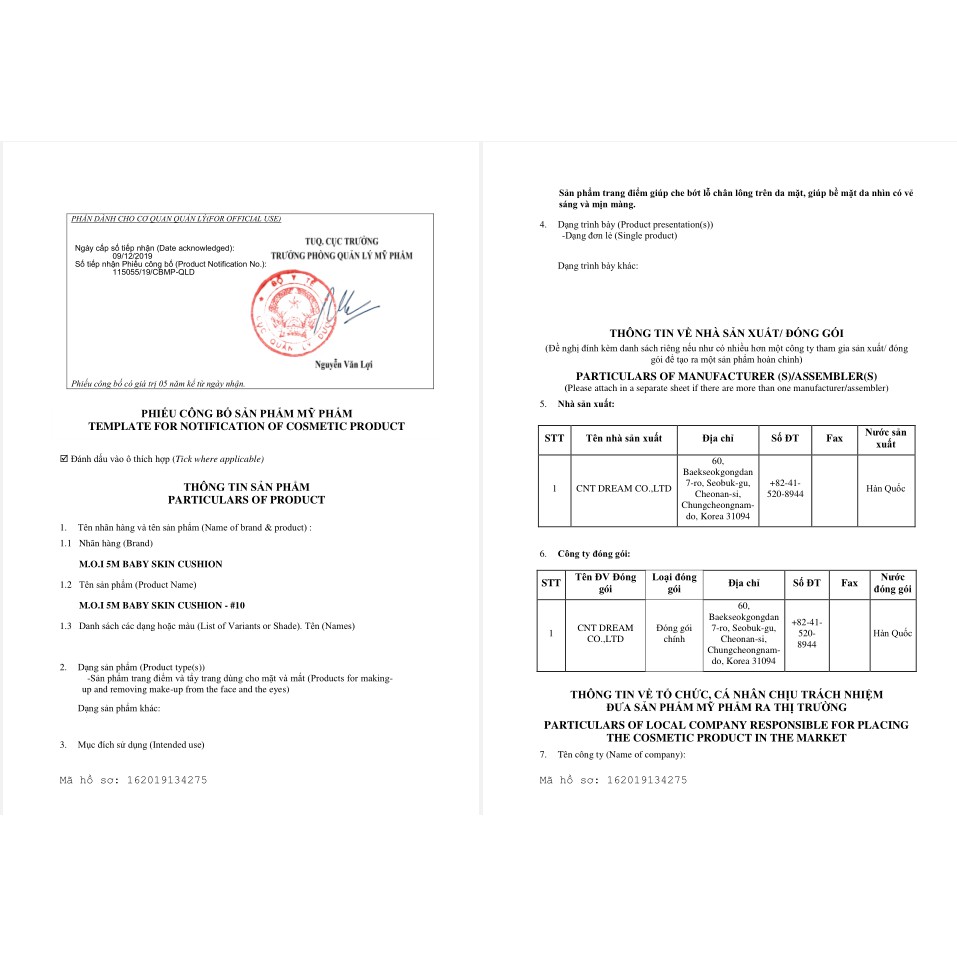 【Tặng mã 30k - Freeship】‎‎Cushion Phấn nước MOI Hồ Ngọc Hà che khuyết điểm kiềm dầu【CAM KẾT HÀNG CHÍNH HÃNG®】‎‎ | BigBuy360 - bigbuy360.vn
