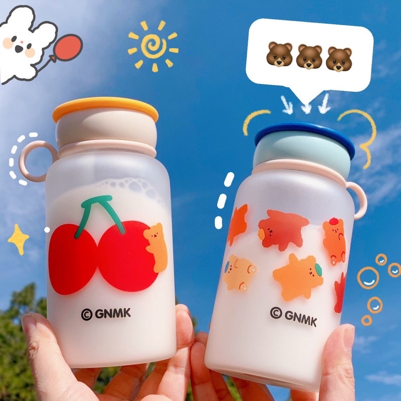 Bình Thuỷ Tinh Có Ray Lọc Quai - BINH1104