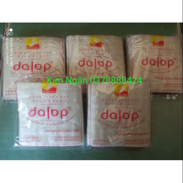 Combo 5 bánh tráng cuốn chả ram đỏ