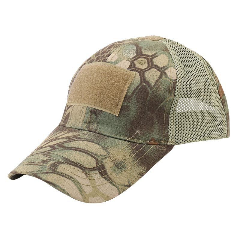 mm Outdoor Camouflage Adjustable Cap Mesh Military Army Airsoft Fishing Hunting Hat