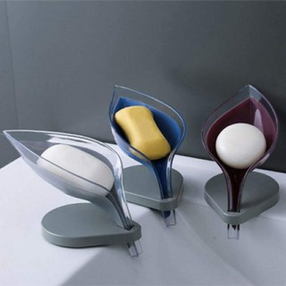 KHAY, KỆ ĐỂ BÁNH XÀ PHÒNG HÌNH CHIẾC LÁ SIÊU XINH