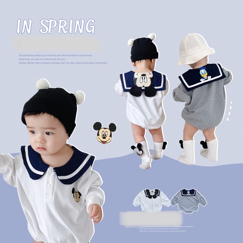 Body dài tay CẶP ĐÔI cho bé mã 52065