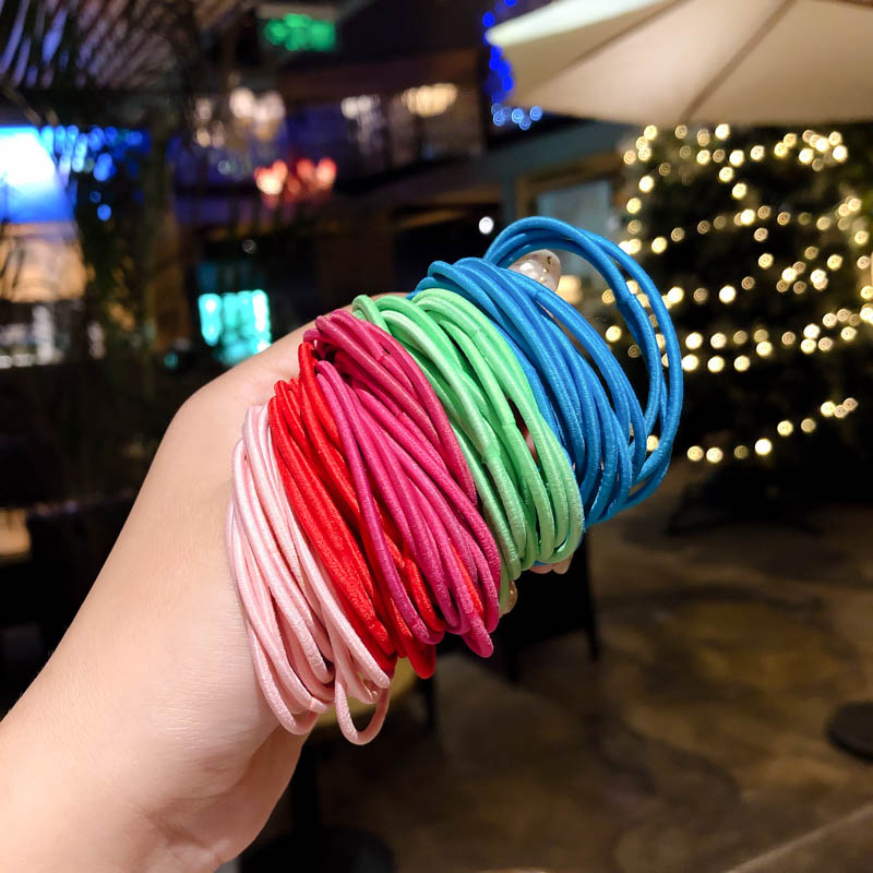 Dây Buộc Tóc Co Giãn Thiết Kế Đơn Giản