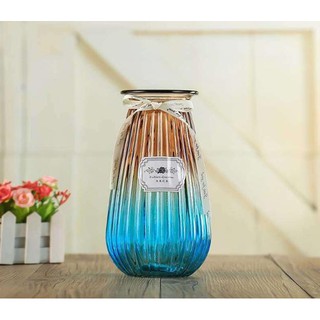 Lọ cắm hoa thủy tinh trang trí bj003 - lọ hoa thủy tinh
