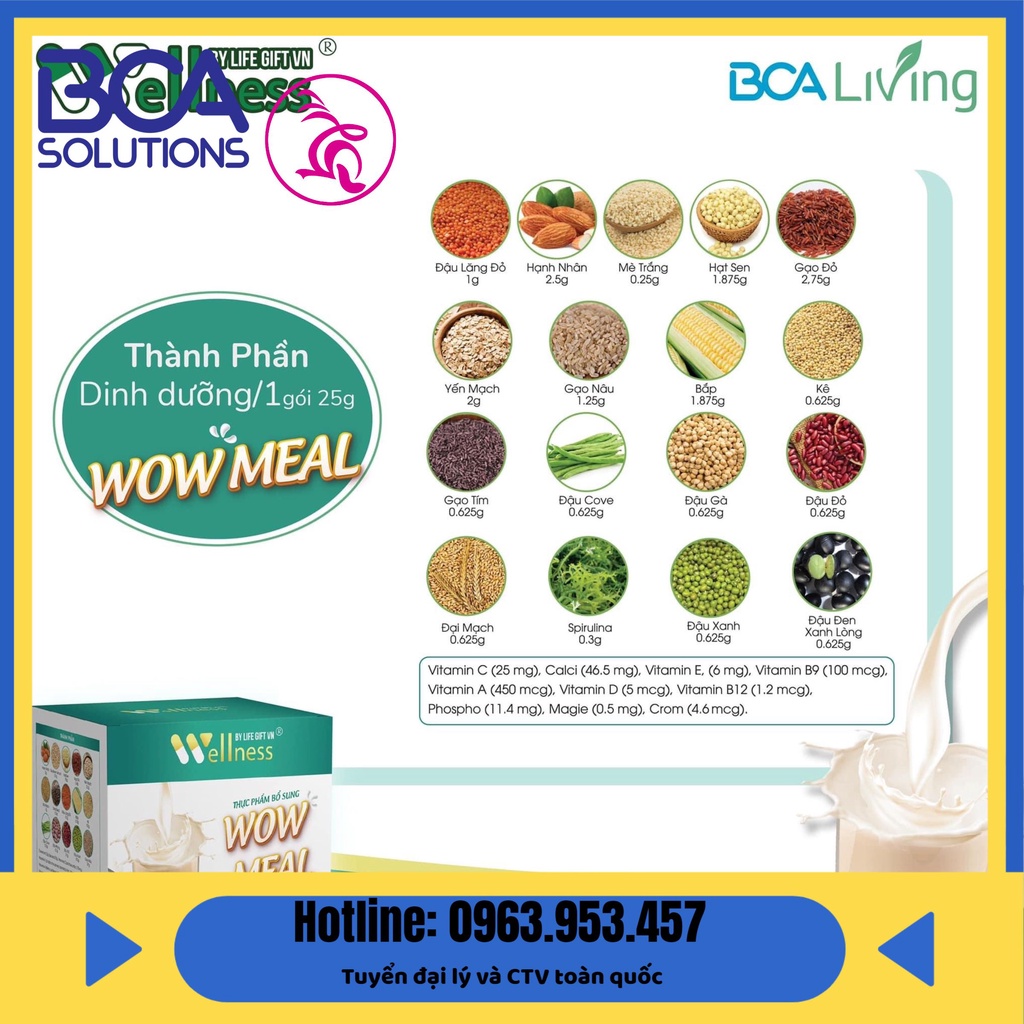 Thực phẩm bổ sung dinh dưỡng WOW MEAL