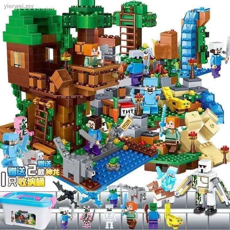 Bộ Đồ Chơi Lego Xếp Hình Ninjago Minecraft Cho Bé