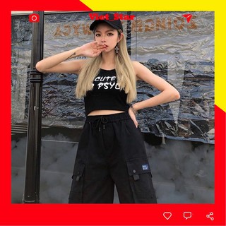 Quần Short Kaki Túi Hộp Unisex