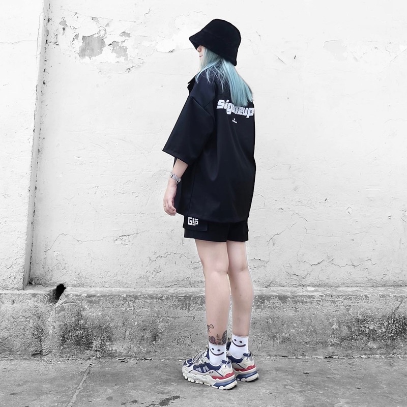 SET quần áo Kaki shorts - SAIGONZUP