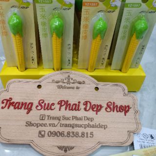 GÔM TẨY HỌC SINH HÌNH TRÁI BẮP