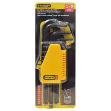 Lục giác đầu bi hệ met ( bộ 9pc) 69-256 STANLEY