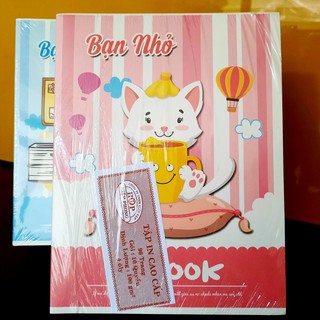 Combo 10 Tập vở Bạn Nhỏ cao cấp 4 ô ly (96trang) 👩Tập Học Sinh Giấy Dày, Không Thấm Mực