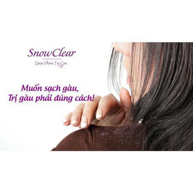 DẦU GỘI SNOW CLEAR - ĐÁNH BAY GẦU, NẤM, NGỨA (tuýp 50ml) | BigBuy360 - bigbuy360.vn
