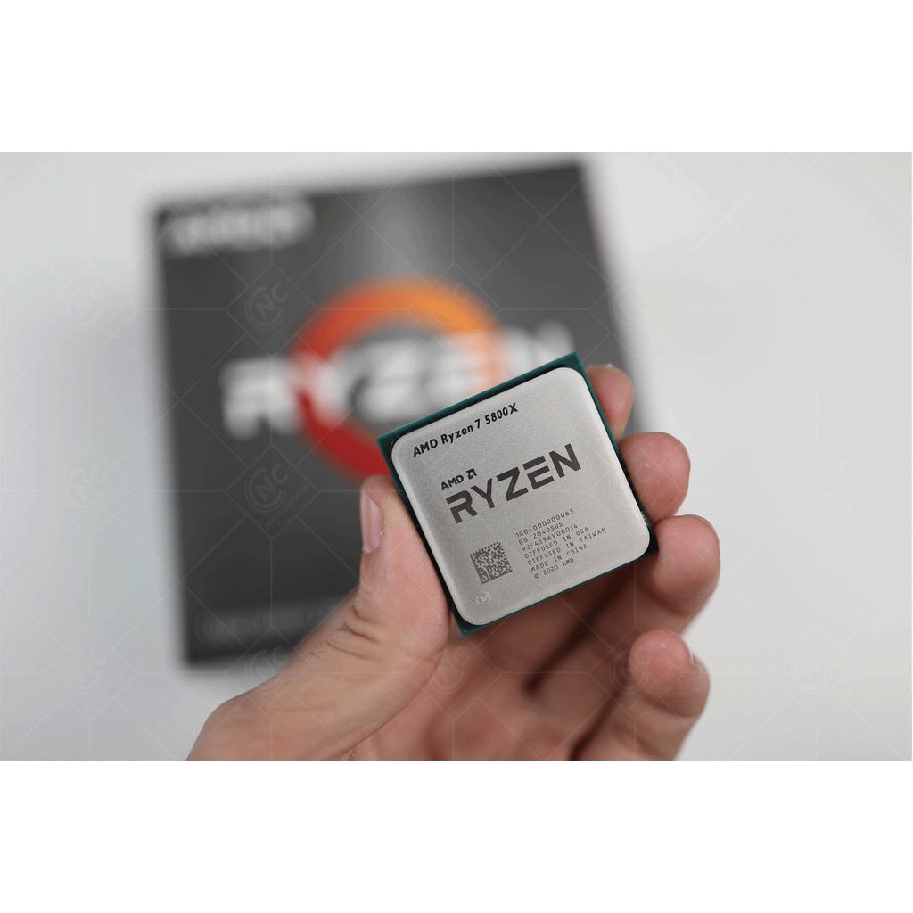 CPU AMD Ryzen 7 5800X (8 Nhân / 16 Luồng | 3.8GHz Boost 4.7GHz | 32MB Cache | PCIe 4.0)