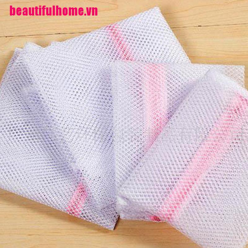 Túi Lưới Giặt Quần Áo Có Khóa Kéo 3 Kích Cỡ Tiện Dụng